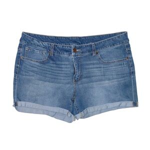 TIME AND TRU Women's Denim Shorts Size 16